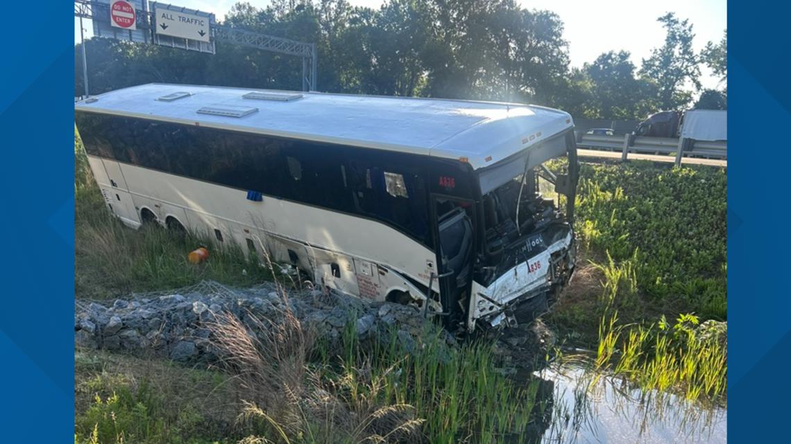 I-95 Virginia bus crash kills 5, injures 34; NTSB joins investigation