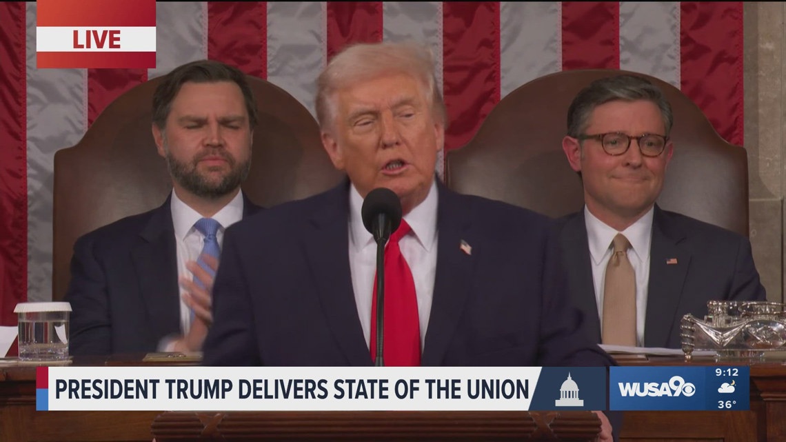 President Trump delivers 2026 State of the Union | FULL ADDRESS ...