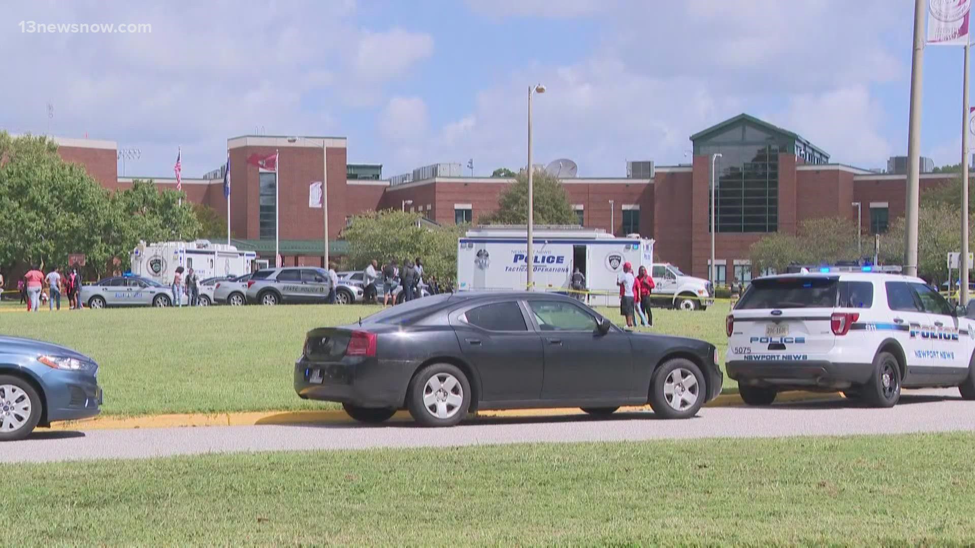 Here's the latest footage and information from the shooting at Heritage High School.