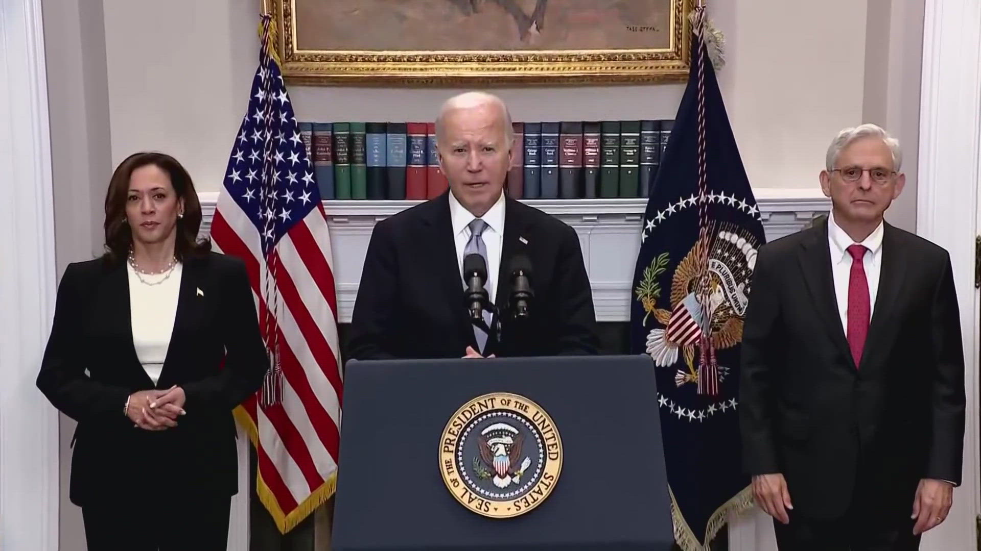 Press secretary Karine Jean-Pierre said Biden will fly to his home in Delaware, where he will “self-isolate and will continue to carry out all of his duties fully."