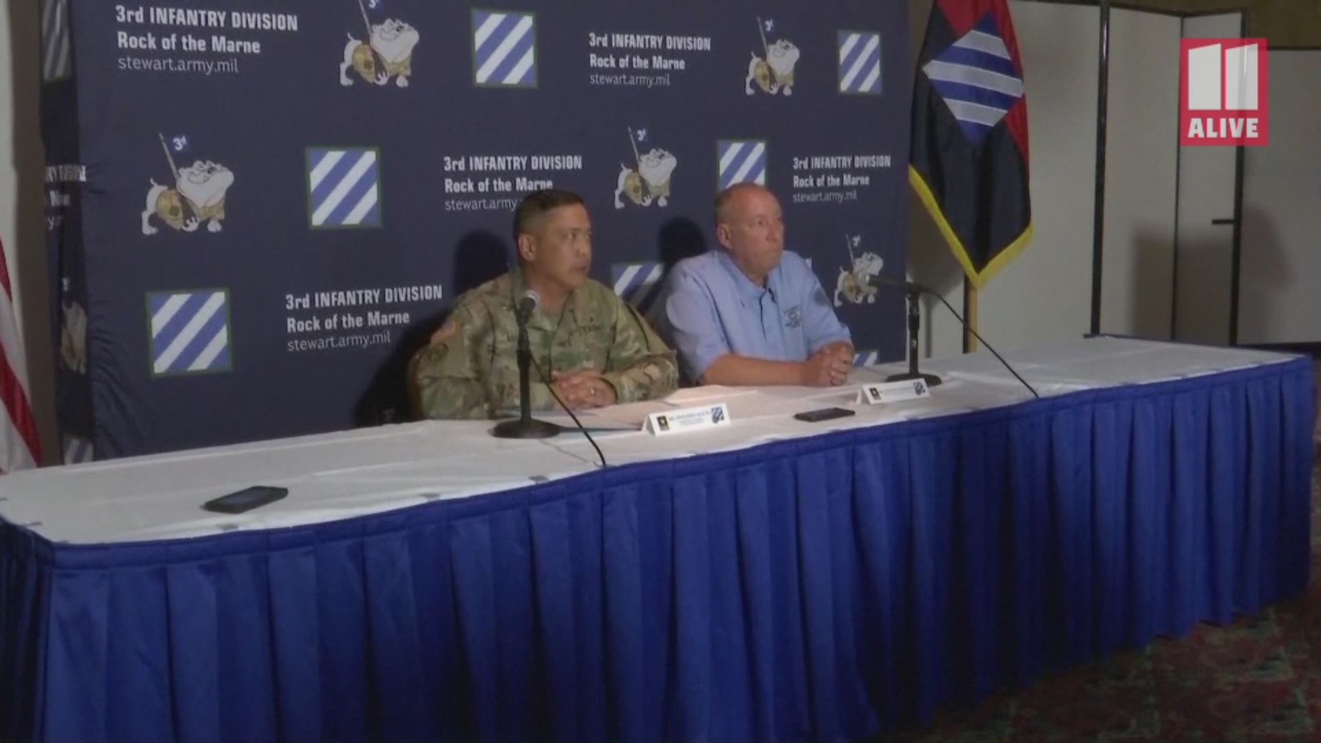 Third Infantry officials held a news conference Monday afternoon to provide updated information regarding Sunday morning's deadly accident at Fort Stewart.