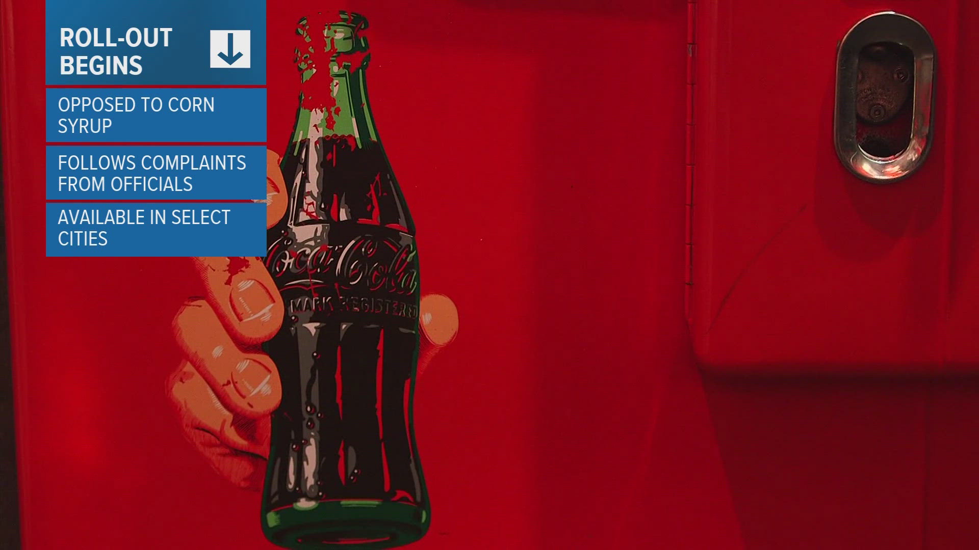 The company previously announced in July that it would add a cane-sugar version of its trademark cola to the U.S. market.