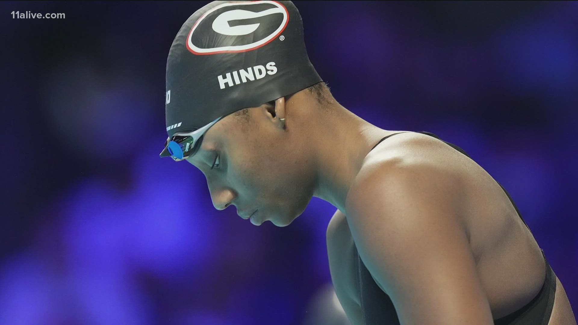 Natalie Hinds is the fourth African American woman to make the U.S. Olympic swim team.