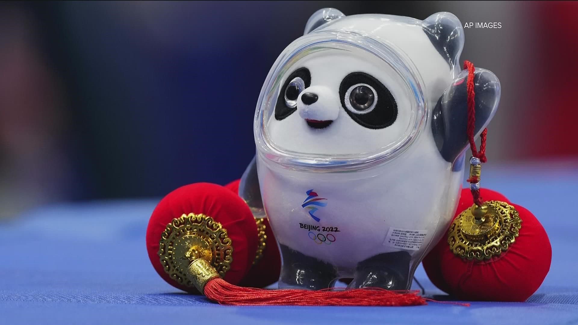 Panda mascot Bing Dwen Dwen stole the show during the Winter Olympics in Beijing.