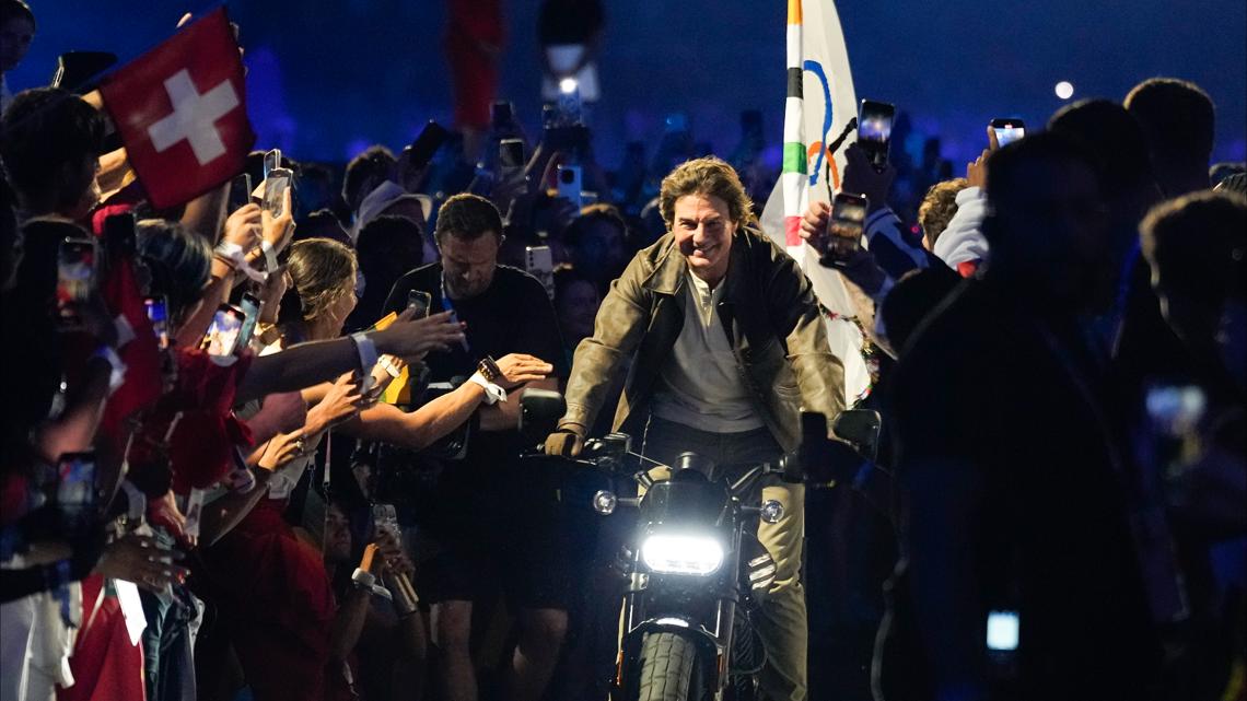 Tom Cruise at the Olympics